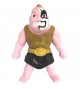 Boneco 14 cm  Super Elastico Bam Bam Preto - Luta Mundial  - Stretchapalz - Sunny